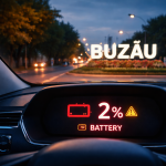 cum am ajuns la buzau cu 2% baterie la masina electrica