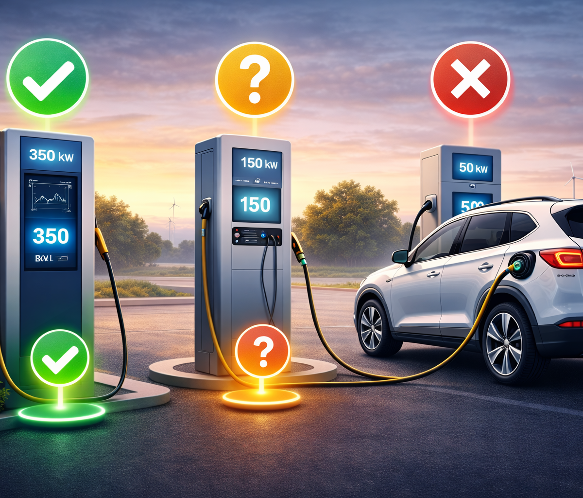 Cum alegi o stație bună când ai mai multe opțiuni? Ghid pentru încărcare inteligentă