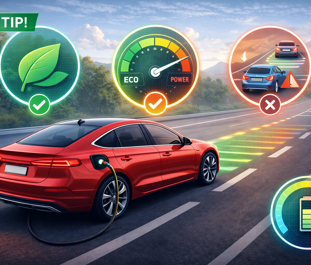 Cum crești autonomia mașinii electrice