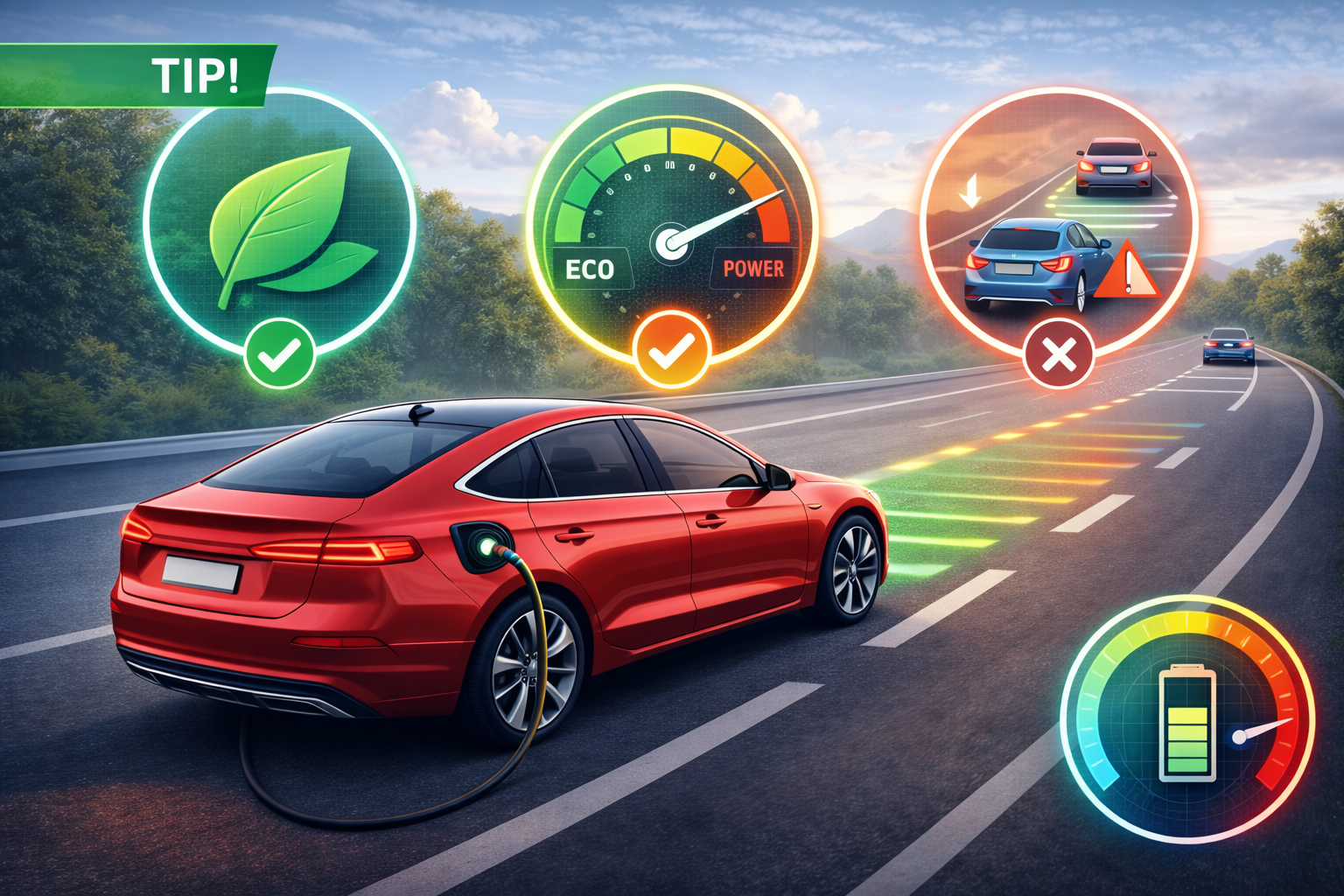 Cum crești autonomia mașinii electrice